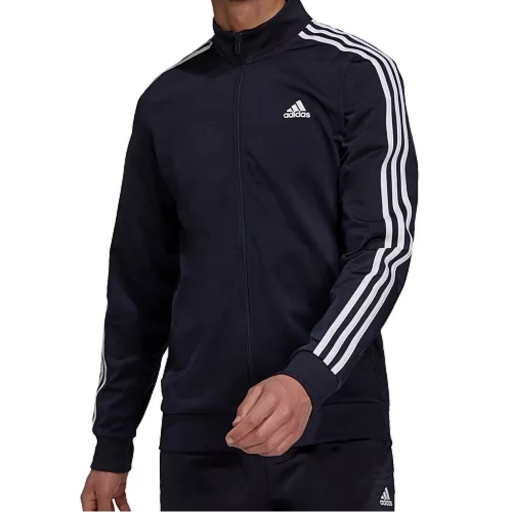Adidas Men's Tricot Track Jacket - Ink/Dark Blue
